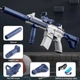 Аккумуляторный водный автомат с прицелом Water Gun M416 синий - изображение 4