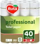 Туалетная бумага Ruta Professional 3 слоя 40 рулонов (4820202895336) - изображение 1