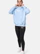 Худи утепленное женское Lonsdale Kilmote 117262-3059 L Голубой/Белый (4251522384147) - изображение 3