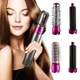 Стайлер фен щітка для волосся 5в1 Hair Brush в кейсі 1000Вт UKC 9234 Pink ТР - зображення 3