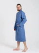 Банный мужской халат для бассейна Синий XL (ВК4401В-4) - изображение 2