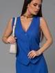 Костюм женский ISSA PLUS 14627 L Голубой (issa2007682578184) - изображение 4