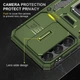 Ударостійкий чохол Camshield Army Ring для Samsung Galaxy S21 FE Оливковий - изображение 2