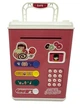 Сейф копилка Saving Money Box детский с кодовым замком и отпечатком пальца, красный (mag637) - изображение 2