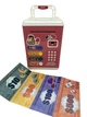 Сейф копилка Saving Money Box детский с кодовым замком и отпечатком пальца, красный (mag637) - изображение 4