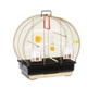 Клітка для птахів Ferplast LUNA 2 Antique Brass 44,5 x 25 xh 45,5 cm - зображення 1