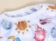 Багаторазовий дитячий підгузник / памперс "Crabs" EF599 трусики на кнопках для плавання, кол. білий (82272151) - зображення 3
