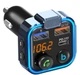 FM-трансмиттер Lencent BT23 Bluetooth 5.0 / MegaBass / QC 3.0 / RGB Black (BT23) - изображение 5