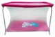 Манеж дитячий ігровий KinderBox люкс Малиновий собачка з дрібною сіткою (R 50512) - зображення 1