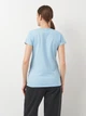 Футболка женская Fruit of the Loom Valueweight Ladies 0613720YT L Голубая (Tr2000000014456) - изображение 3