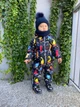 Демісезонний комбінезон "Діно на скейтах" Decoza Moms (demik98104-OP129-pl016) 98-104 см - зображення 1