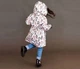 Парка Перья на бежевом Decoza Moms (parka8086-OP008-pl016) 80-86 см - изображение 2