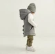 Парка Серая DINO Decoza Moms (parka7480-O045-pl016-SHP) 74-80 см - изображение 3
