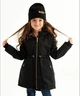 Парка черная BLACK ANGEL gold Decoza Moms (parka9298-O072-pl016KRZ) 92-98 см - изображение 1