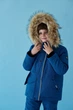 Зимняя парка-траснформер "Джинс" Decoza moms (parkazim140146-O088-pl016) 140-146 см - изображение 1