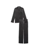 Пижама (сорочка+штани) Victoria's Secret Shimmer Knit Long Pajama Set XS з шимером - зображення 3