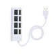 USB HUB з переключателями 4 порти Digital Hub White - зображення 2