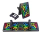 Дошка для віджимань Foldable Push Up Board 14 в 1 упор для віджимань підставки для віджимань - изображение 3