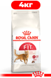 Сухой корм Royal Canin FIT 32 для активных кошек 4кг - изображение 1