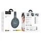 Бездротові Bluetooth наушники HOCO W37 з активним шумозаглушенням BT5.3, 500mAh, 33h Blue - изображение 3