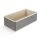 Ящик для хранения МВМ MY HOME 30х15х10 см Светло-серый (TH-28 LIGHT GRAY) - изображение 1