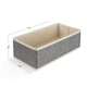 Ящик для хранения МВМ MY HOME 30х15х10 см Светло-серый (TH-28 LIGHT GRAY) - изображение 2