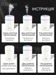 Портативный увлажнитель воздуха Aroma Car Humidifier H2O Компактный светодиодный ультразвуковой диффузор 300 мл Детский ночник Белый - изображение 5