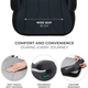 Автокресло-бустер Kinderkraft i-Boost Black (5902533924813) - изображение 9