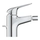 Змішувач для гігієнічного душу GROHE Euroeco на біде одноважільний хром метал з донним клапаном 23263001 - зображення 3