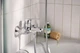 Cмеситель для ванны однорычажный с коротким изливом GROHE QuickFix Swift хром латунь 24335001 - изображение 7