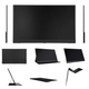 Портативний монітор Sibolan 17.3" FullHD IPS з магнітним чохлом - изображение 7