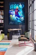 Картина на холсте Messi - легенда мирового футбола, интерьерная печать 90х60 см (0089) - изображение 2