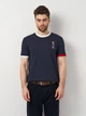 Футболка мужская Polo Ralph Lauren 11320.3 S (44) Темно-синяя (smt2000000016627) - изображение 1
