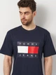 Футболка мужская Tommy Hilfiger 11326.3 2XL (52) Темно-синяя (smt2000000017693) - изображение 4