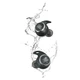 Беспроводные наушники TWS JBL Reflect Aero Black (JBLREFLECTAEROBLK), закрытые, активное шумоподавление, 24 (8+16) часа автономн. работы, 6 микрофонов, моб. приложение, черный - изображение 10