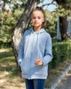 Худі для дівчинки (підлітковий) Носи своє 140 Блакитний (p-12078-133862) - изображение 4