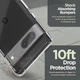 Прозрачный чехол + защитная пленка для Google Pixel 7 Case-Mate Tough - изображение 5