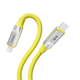 Кабель для заряджання та обміну даними USB YOKI YK-UL61 ULTRA Series Type-C to Lightning 30W (3A/10V) 1.2m Yellow - зображення 6