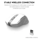 Ігрова бездротова миша Fantech WG-10 RAIGORII PixArt 10G White - зображення 7