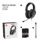 Ігрові навушники Fantech MH88 Trinity, 3.5mm TRRS, 2m, Чорний - зображення 9