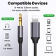 Аудио-Кабель Mini-Jack 3.5 mm to Lightning 1M Аукс переходник лайтнинг для Apple iPhone iPod iPad AUX Black-Grey (100см) - изображение 4
