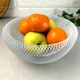 Білий металевий кошик для фруктів 25 см Павутинка Ardesto Midori - зображення 3