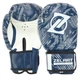 Перчатки боксерские на липучке Zelart Fight Gear 5018 12 унции Blue-White - изображение 1