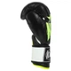 Рукавички для боксу шкіряні на липучці Top King 0363 12 унцій Black-Neon Green - зображення 5