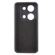 Чохол Fiji Full Soft Premium для Xiaomi Redmi Note 13 Pro протиударний бампер з мікрофіброю Black - зображення 2