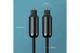 Кабель оптичний Toslink S/PDIF аудіо мультимедійний UGREEN Optical Fiber Audio Cable (2 м). Black - зображення 6
