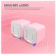 Компьютерные колонки Fantech GS 202 SAKURA EDITION USB Pink - изображение 4
