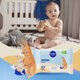 Chusteczki Nivea Baby Biodegradowalne Toddies 57 szt (9005800369235) - obraz 4