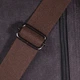 Горизонтальная мужская сумка с текстильным клапаном 21247 Vintage черная - изображение 10