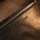 Бананка поясная унисекс винтажная Grande Pelle 11144 черная - изображение 7